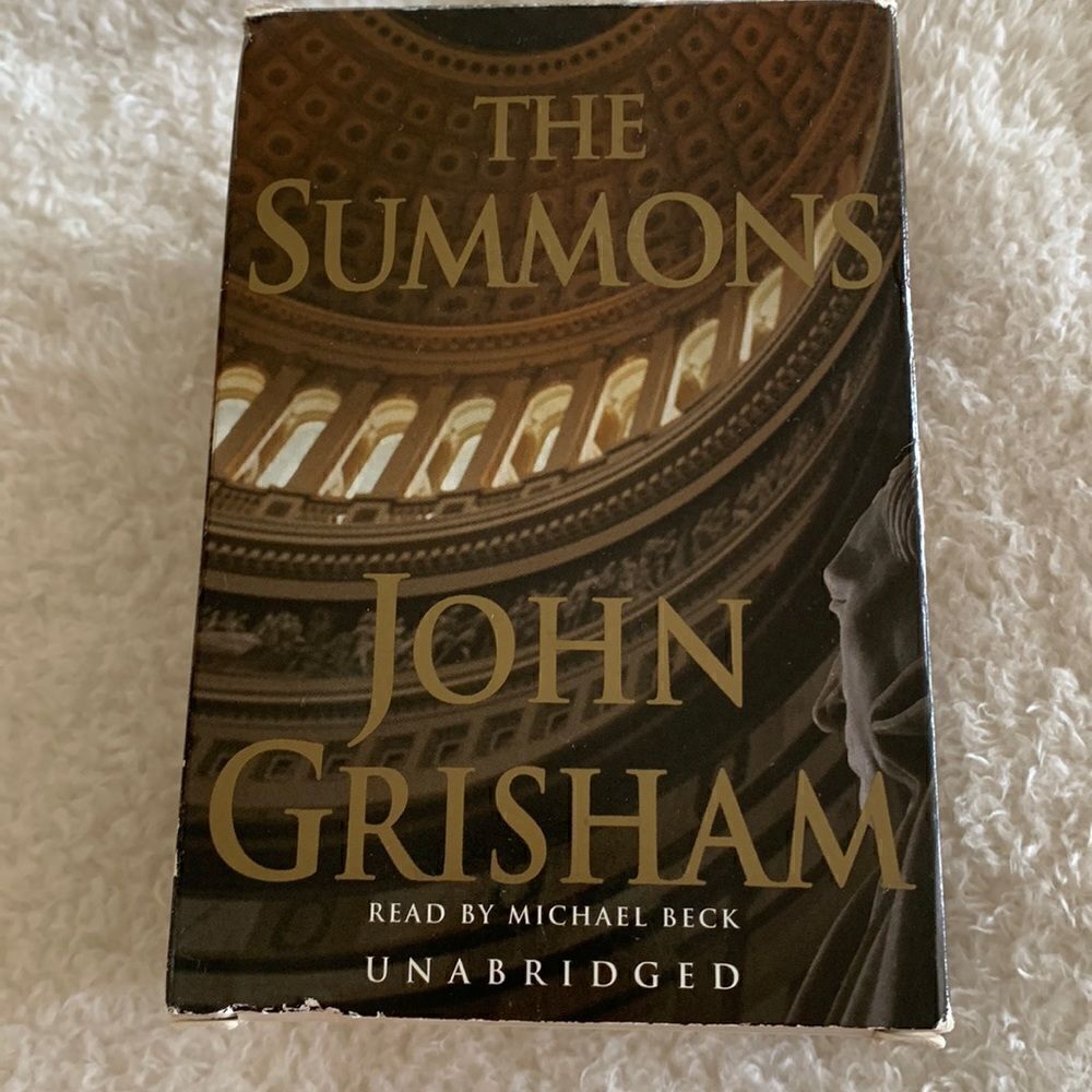 The Summons by John Grisham 6 Cassettes audiobook‎